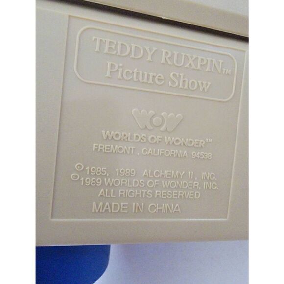 Vintage Worlds Of Wonder Kid's 1980s Teddy Ruxpin Picture Show Master Projector - Picture 6 of 6